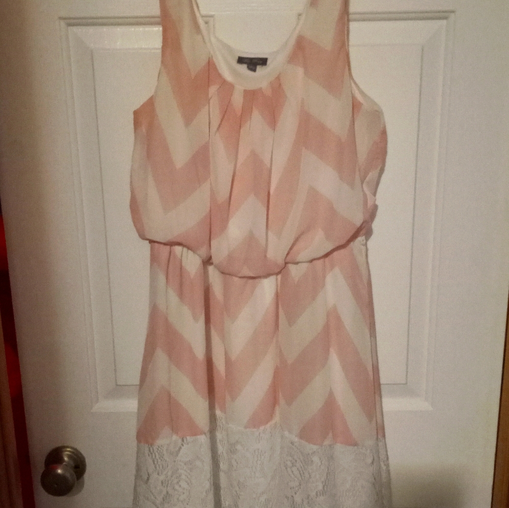 Lily Rose Pink Chiffon dress